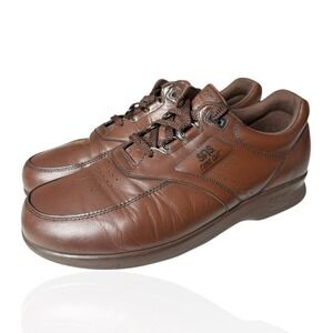 SAS Time Out-Walking Shoe Antique Walnut Leather Lace-Up Oxfords Men's 10 M